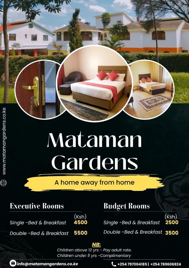 Mataman Gardens Hotell Naivasha Eksteriør bilde